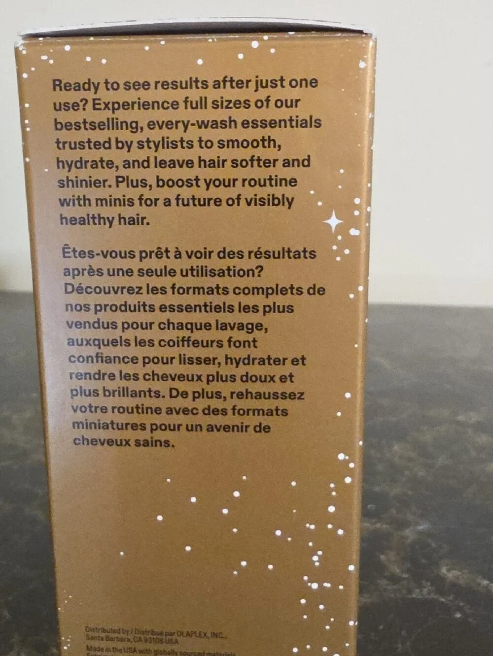 OLAPLEX Hair Cleansing Gift Set - Gold & White